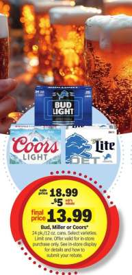 Bud, Miller or Coors