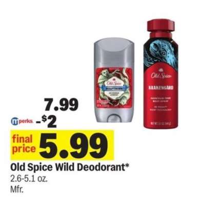 Old Spice Wild Deodorant