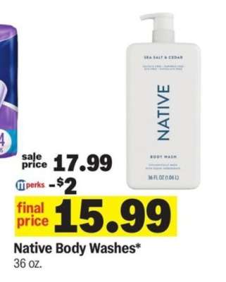 Native Body Washes
