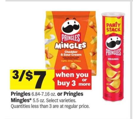 Pringles or Pringles Mingles