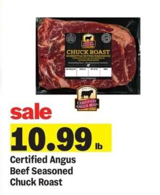 Certified Angus Beef Seasoned Chuck Roast