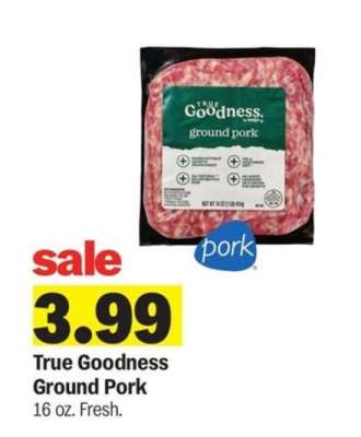 True Goodness Ground Pork