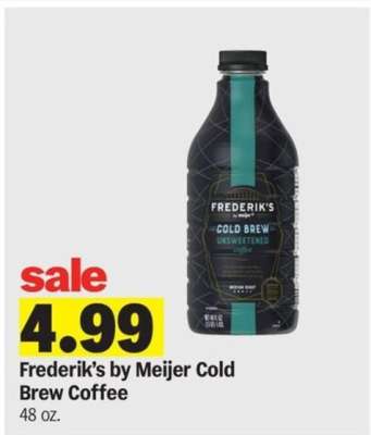 Frederik's by Meijer Cold Brew Coffee
