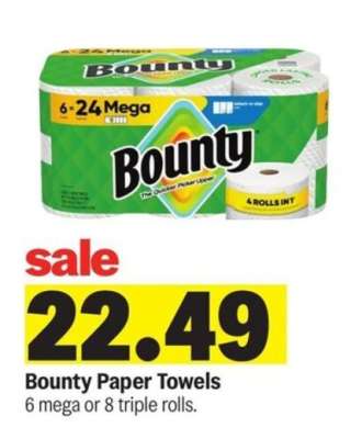 Bounty Paper Towels