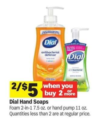 Dial Hand Soaps
