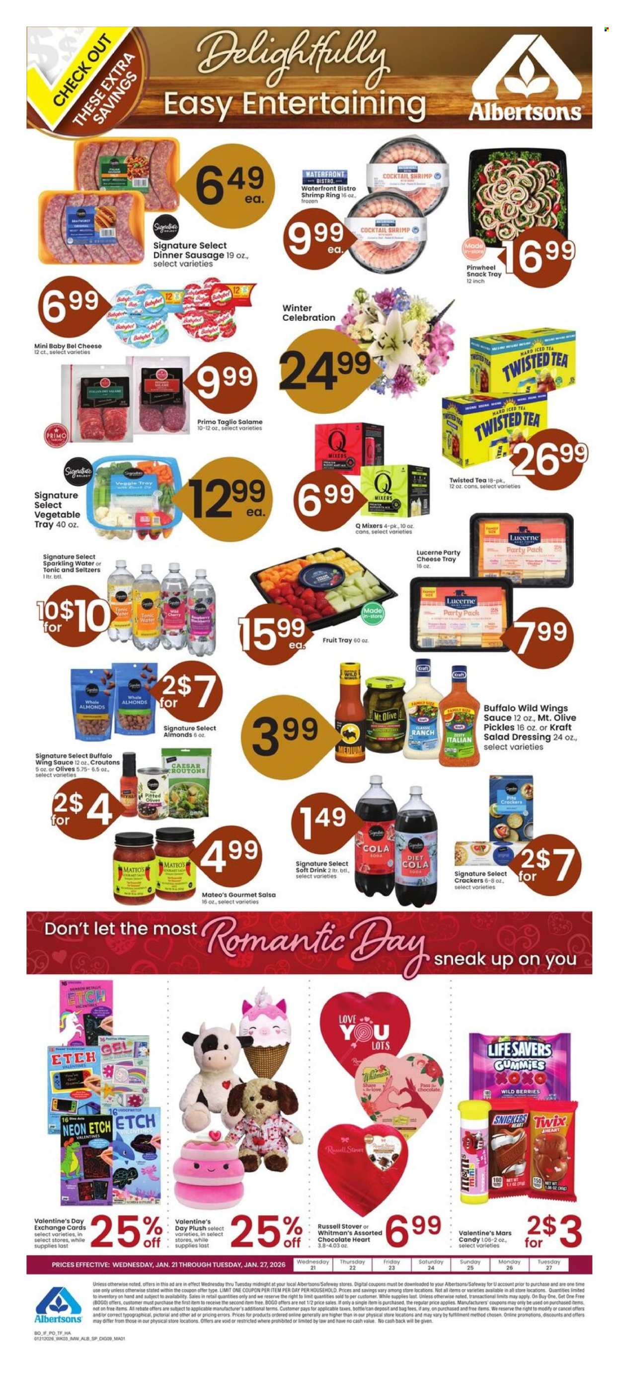 Albertsons ad - 01/21/2026 - 01/27/2026. Page 1