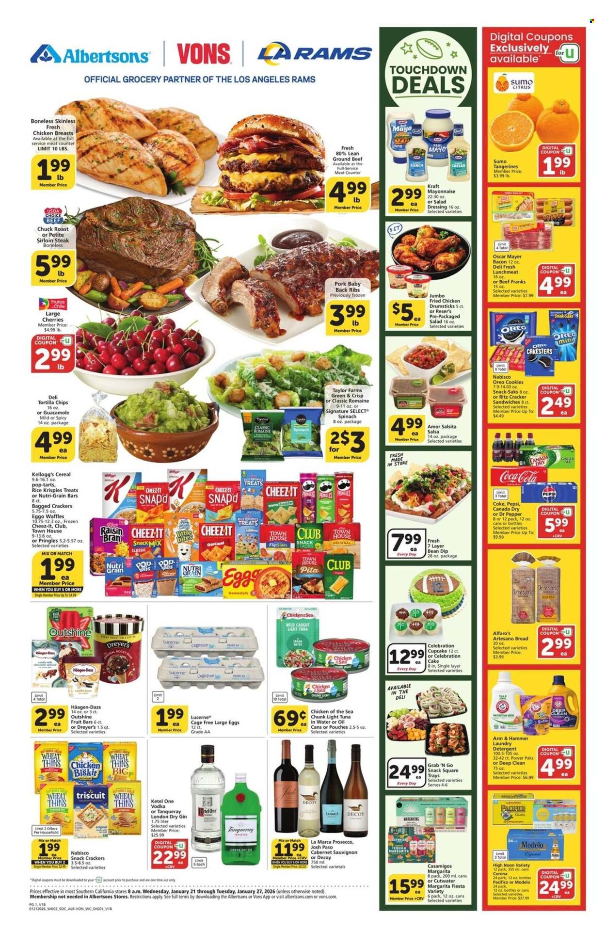 Albertsons ad - 01/21/2026 - 01/27/2026. Page 1