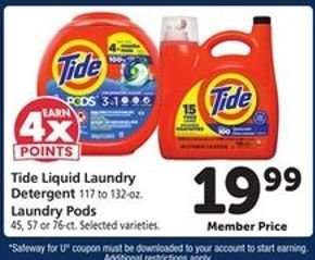 Tide Liquid Laundry Detergent