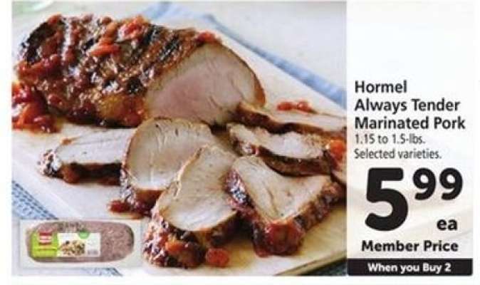 Hormel Always Tender Marinated Pork