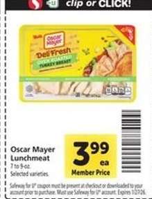 Oscar Mayer Lunchmeat
