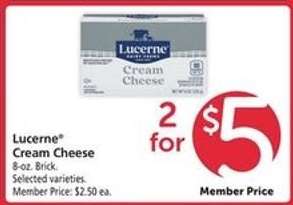 Lucerne Cream Cheese