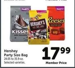 Hershey Party Size Bag