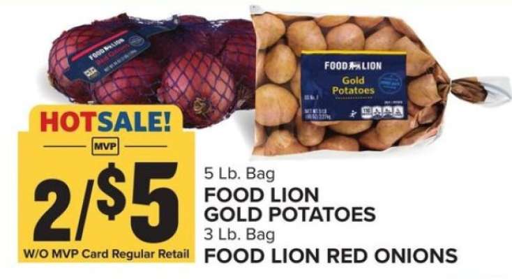 FOOD LION GOLD POTATOES