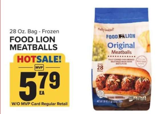 FOOD LION MEATBALLS