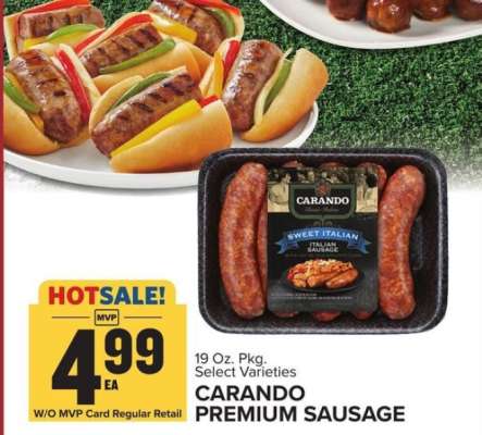 CARANDO PREMIUM SAUSAGE