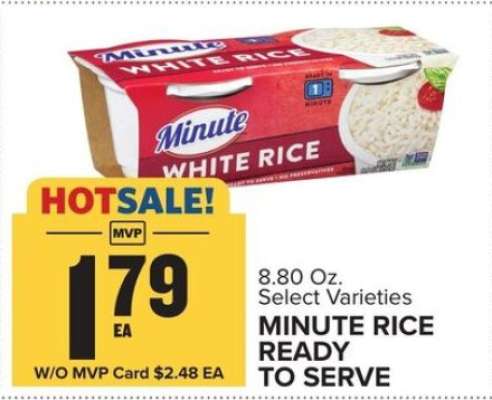 Minute Rice Ready to Serve