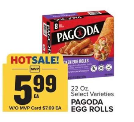 Pagoda Egg Rolls