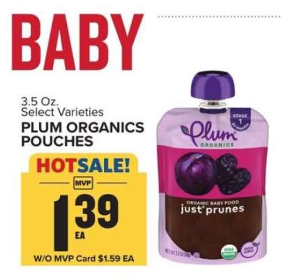 Plum Organics Pouches