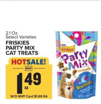 Friskies Party Mix Cat Treats