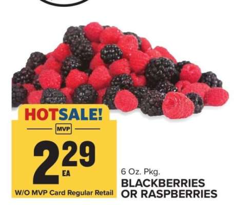Blackberries or Raspberries
