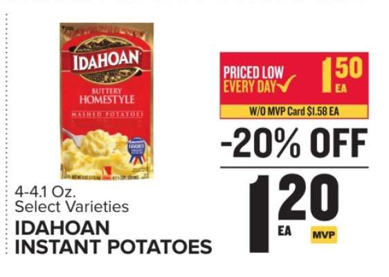 Idahoan Instant Potatoes