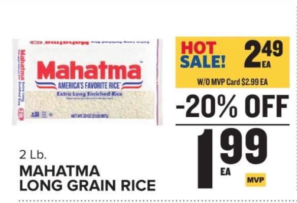 Mahatma Long Grain Rice