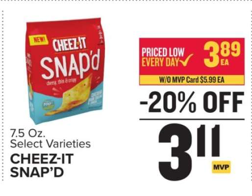 Cheez-It Snap'd