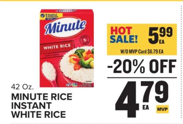 Minute Rice Instant White Rice