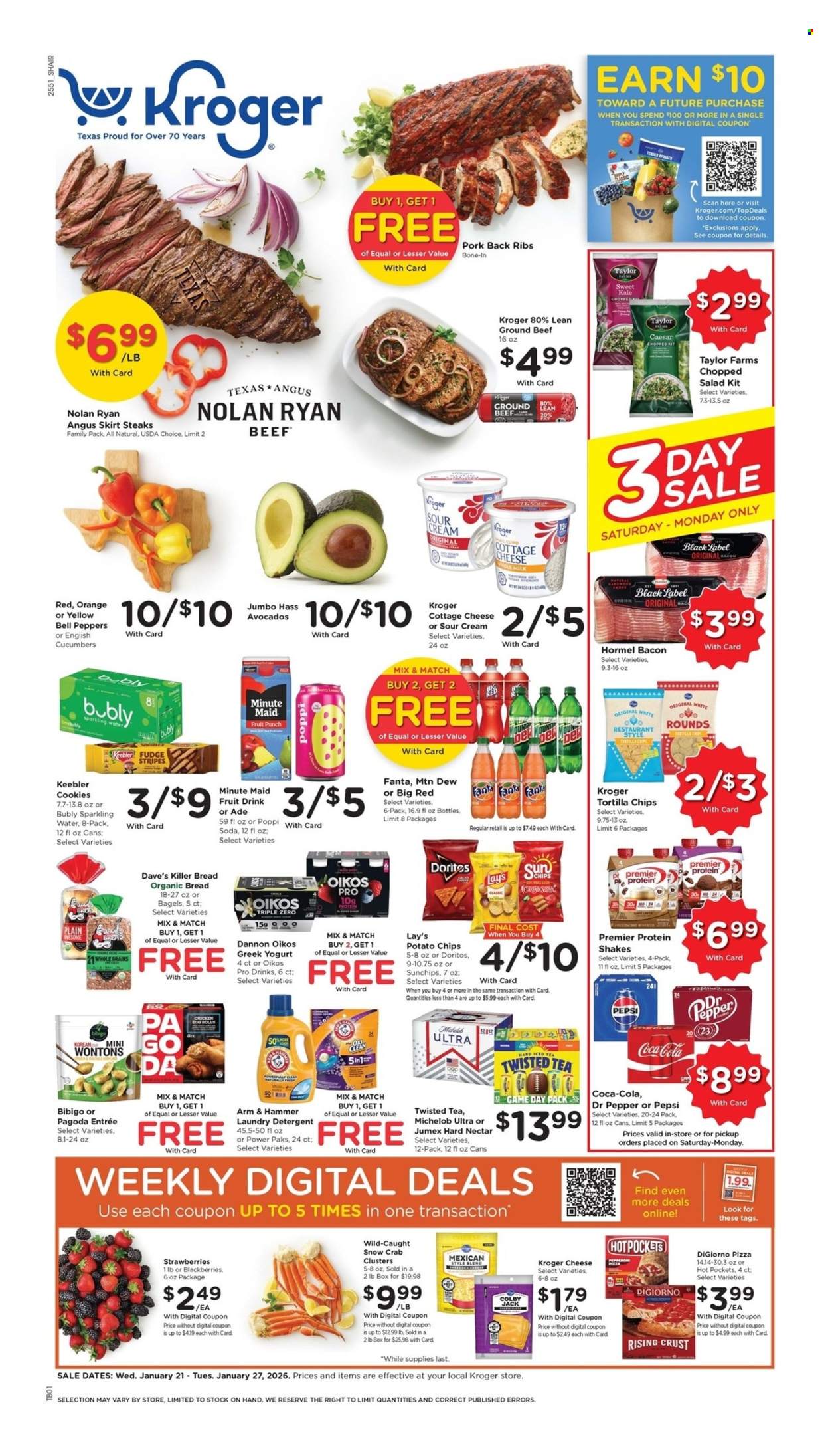 Kroger ad - 01/21/2026 - 01/27/2026. Page 1