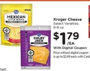 Kroger Cheese