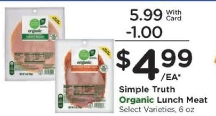 Simple Truth Organic Lunch Meat