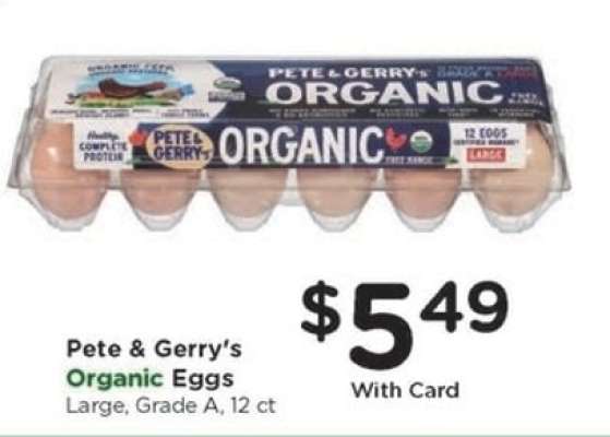 Pete & Gerry's Organic Eggs