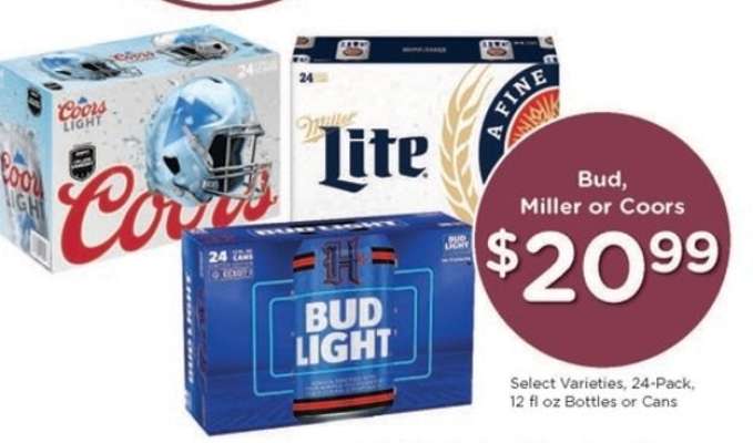 Bud, Miller or Coors