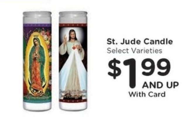 St. Jude Candle