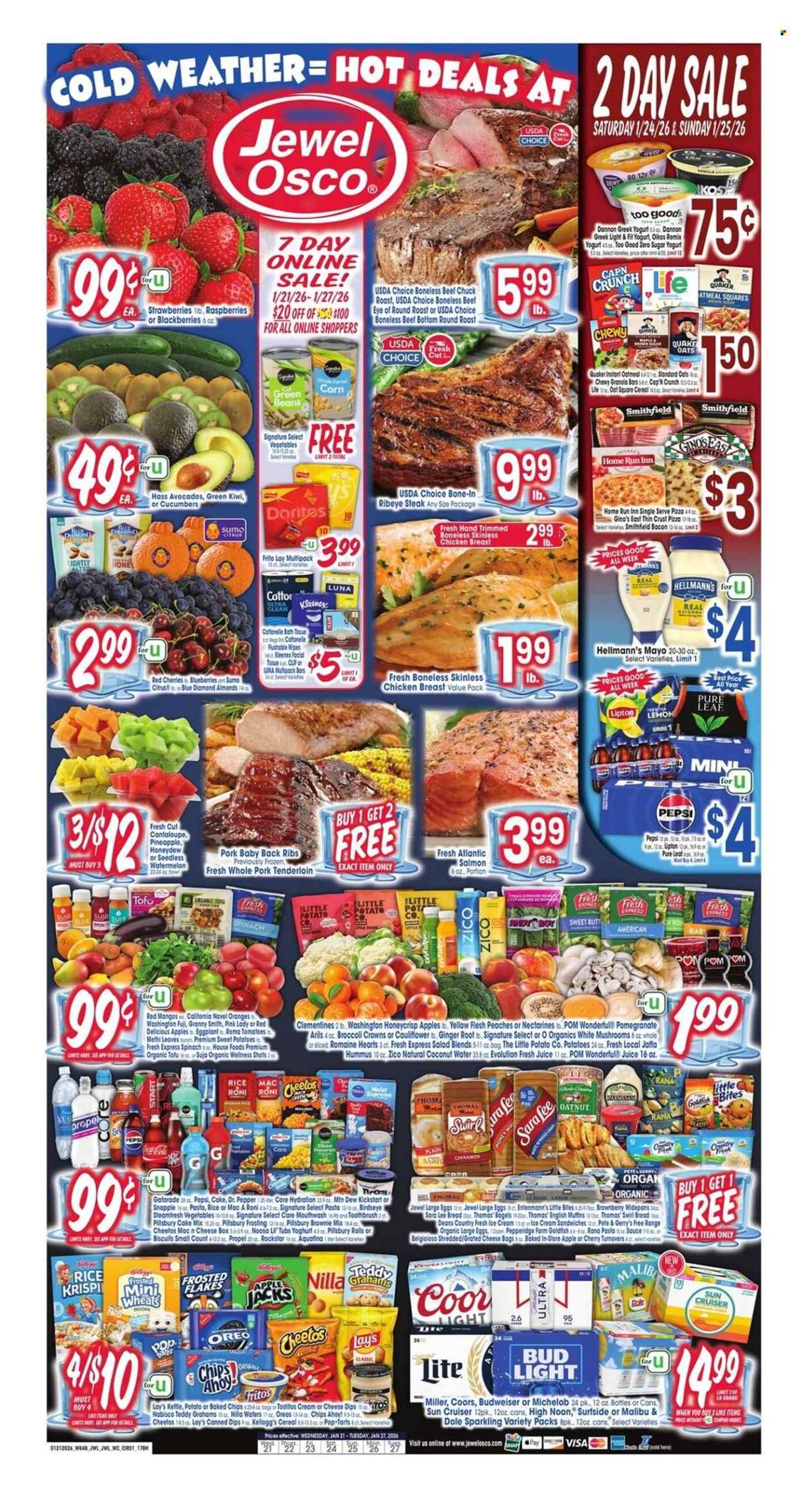 Jewel Osco ad - 01/21/2026 - 01/27/2026. Page 1