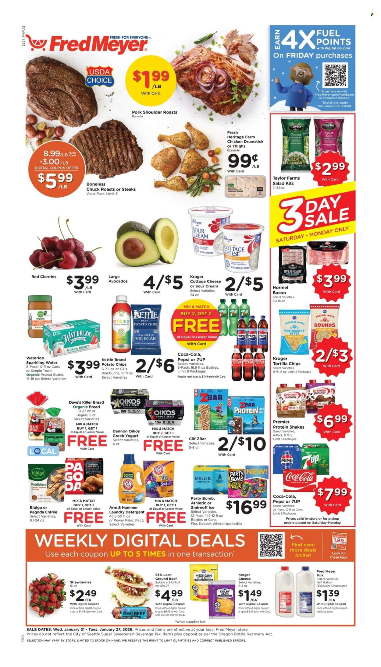 Fred Meyer ad - 01/21/2026 - 01/27/2026. Page 1