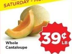 Whole Cantaloupe