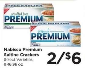 Nabisco Premium Saltine Crackers