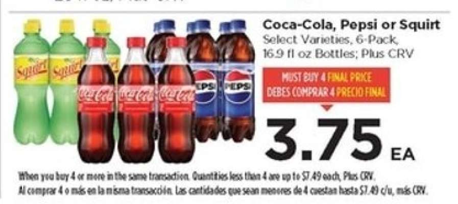 Coca-Cola, Pepsi or Squirt