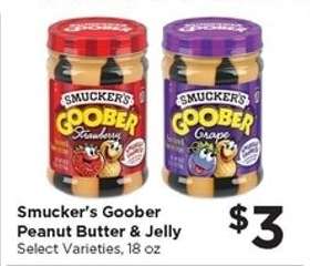 Smucker's Goober Peanut Butter & Jelly