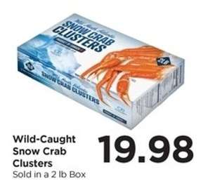 Wild-Caught Snow Crab Clusters
