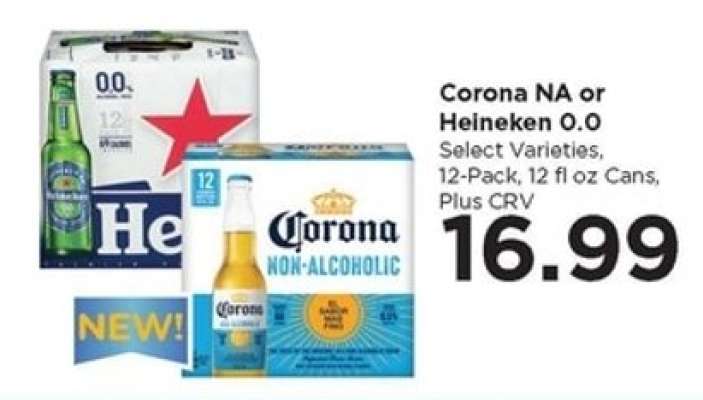 Corona NA or Heineken 0.0