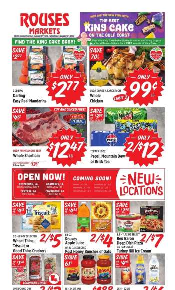 Rouses Markets Flyer - 01/21/2026 - 01/28/2026.