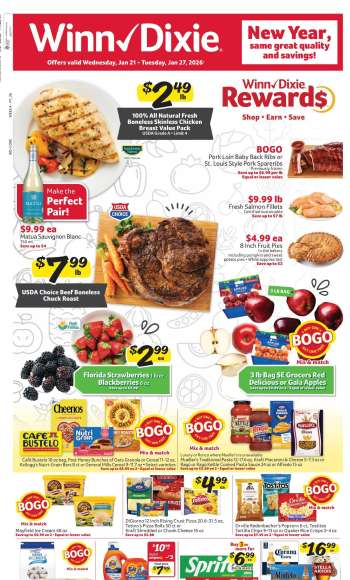 Winn Dixie Flyer - 01/21/2026 - 01/27/2026.