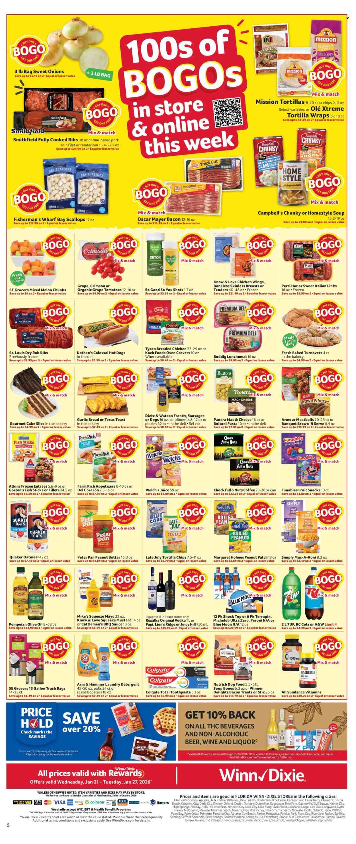 Winn Dixie ad - 01/21/2026 - 01/27/2026. Page 6