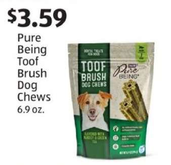 Pure Being Toof Brush Dog Chews