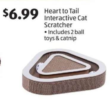 Heart to Tail Interactive Cat Scratcher