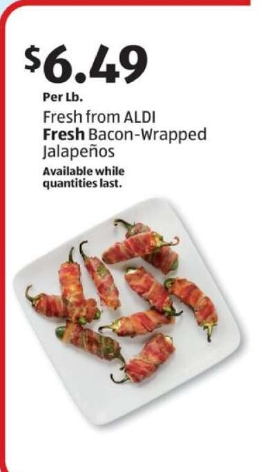 Fresh Bacon-Wrapped Jalapeños