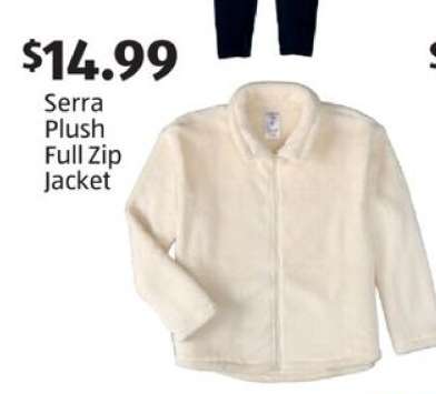 Serra Plush Full Zip Jacket