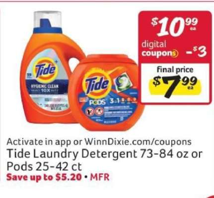 Tide Laundry Detergent